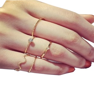 Set 5 chiếc nhẫn mảnh