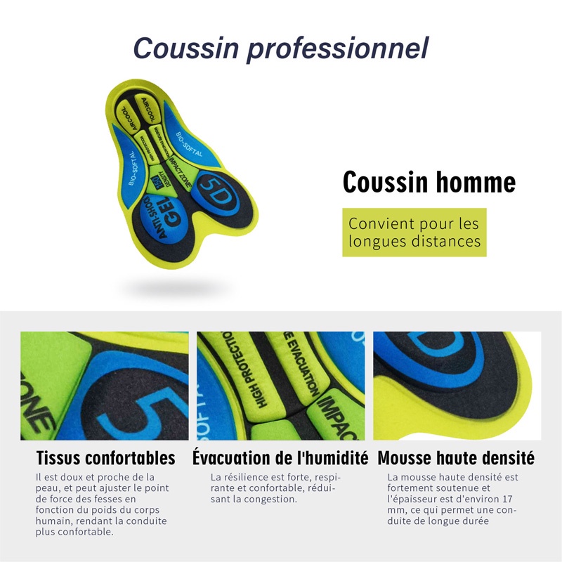 Áo jersey Đi Xe Đạp Tay Ngắn Có Đệm silicone Màu Trơn Dễ Phối Đồ Cho Nam