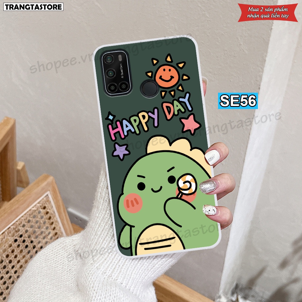 Ốp dẻo trong Vsmart Star 5 - Joy 4 - Live 4 - Aris - Aris Pro in hình họa tiết hoạt hình ngỗ nghĩnh - đáng yêu