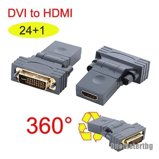 Đầu KếT NốI DVI Sang HDMI Xoay 360 Độ DVI 24 + 1