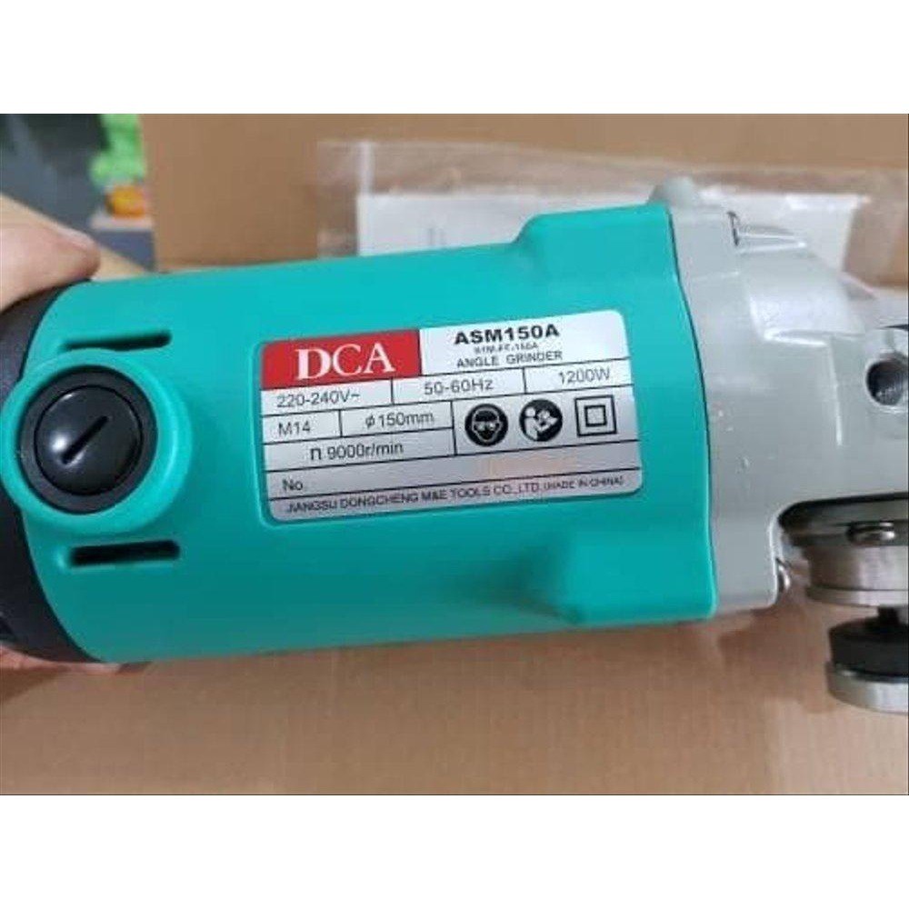 MÁY MÀI GÓC CẦM TAY DCA ASM150A  MÁY MÀI GÓC 150MM CÔNG TẮC BÓP