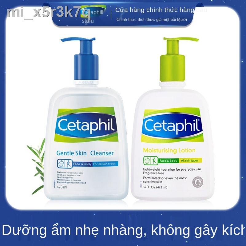 Cetaphil amino acid sữa rửa mặt cho phụ nữ làm sạch sâu kem dưỡng ẩm bà bầu có thể sử dụng sản phẩm chăm sóc da ph