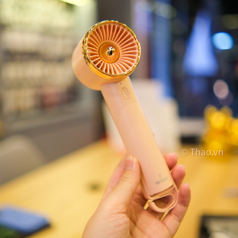 QUẠT CẦM TAY 3 CẤP ĐỘ WIWU TURBO F303 2.000mAh CHÍNH HÃNG
