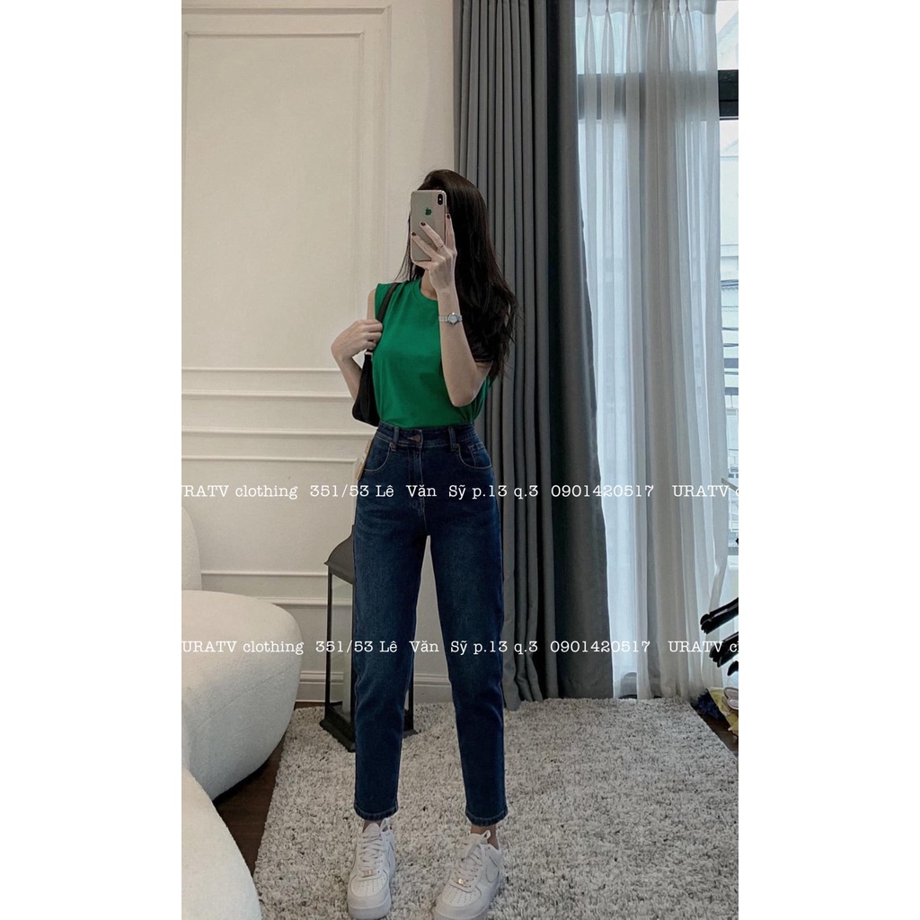 [ẢNH THẬT-CÓ SẴN] Áo tanktop trơn Uratv Freesize&lt;60kg