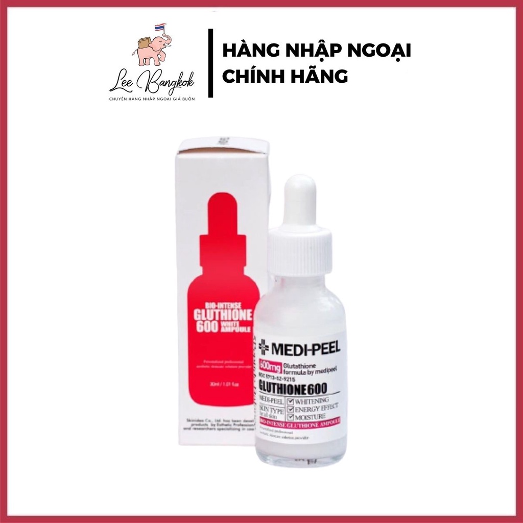 Tinh Chất Trắng Da MEDI-PEEL Serum Gluthione 600 White Ampoule Medi Peel