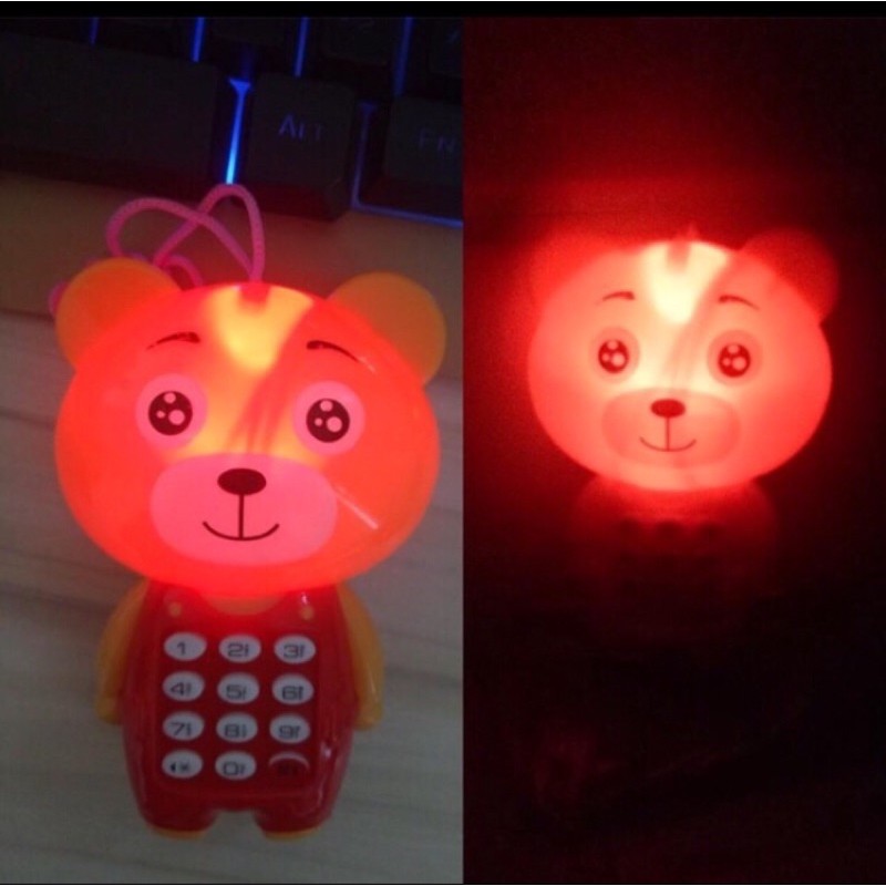 Combo máy tính bảng học tiếng anh và điện thoại đèn nhạc cho bé