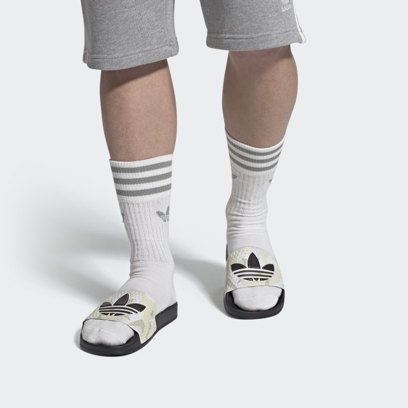 Dép Adidas Adilette Slides 2.0 Originals Quai Ngang 🔴Hàng Chính Hãng🔴Dép Nam Thời Trang 2021 Chống Nước