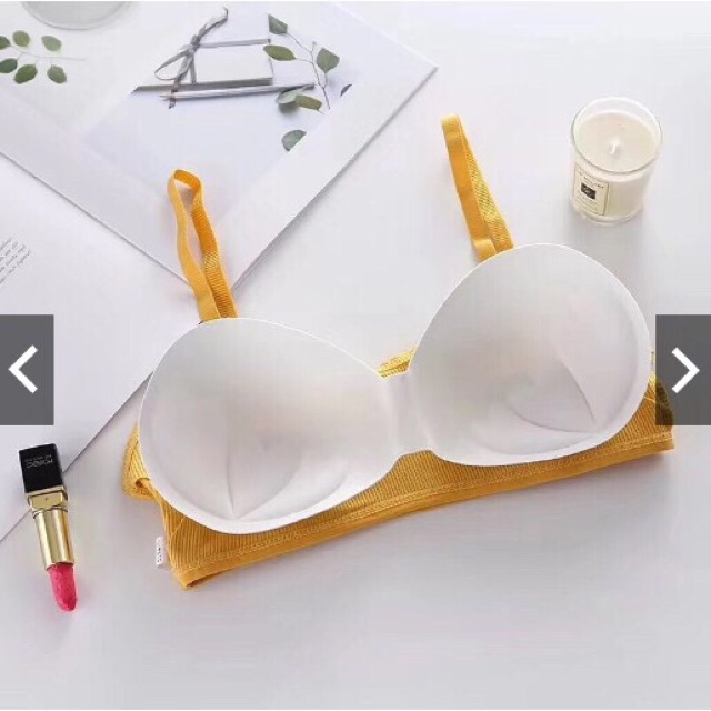 Áo Bra Sexy Hình Nơ Thun Tăm Cotton