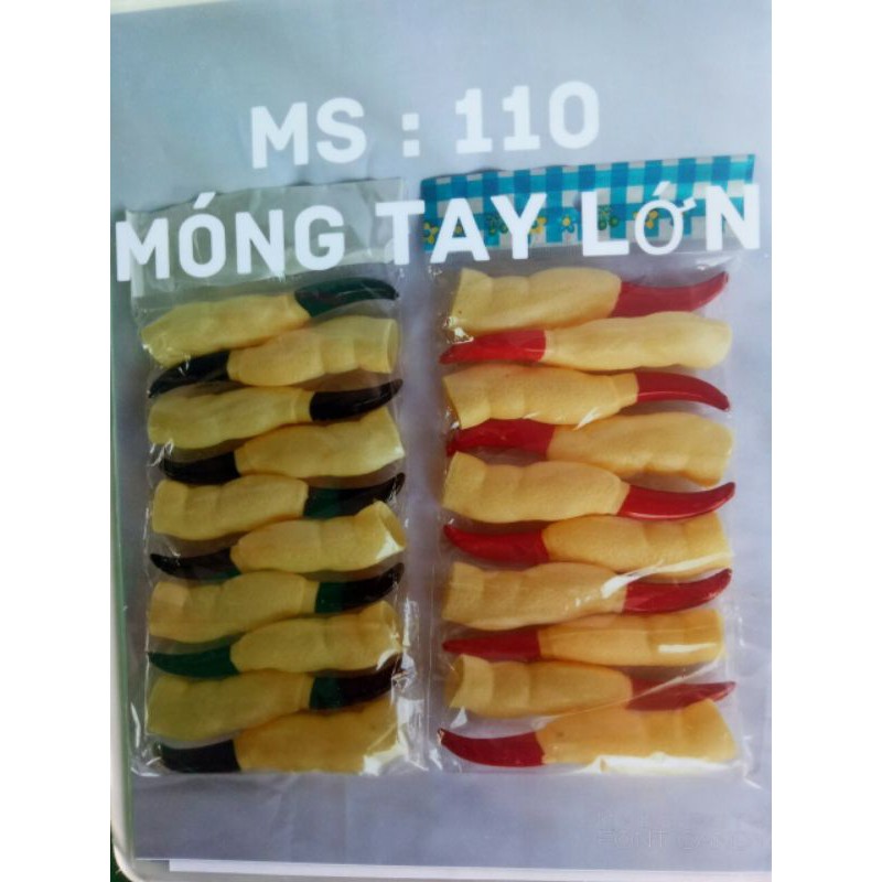 Bộ móng tay đồ chơi hóa trang halloween