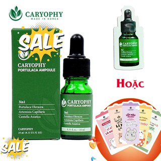 [Nhập Cary9191 Giảm 39k] Serum Trị Mụn Thâm Dưỡng Trắng Da Caryophy - Portulaca Ampoule Caryophy