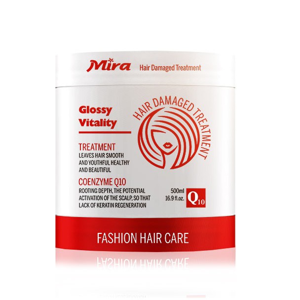 Kem Hấp Dầu ủ tóc bóng mượt, phục hồi tóc hư tổn Mira Hair Damage Treatment 500ml