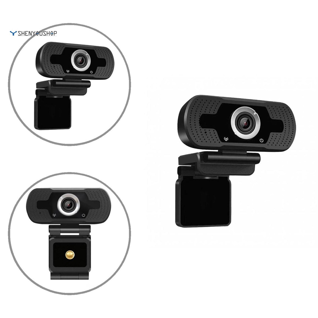 Webcam USB 2.0 độ phân giải cao 1080P có micro cho PC Laptop | BigBuy360 - bigbuy360.vn