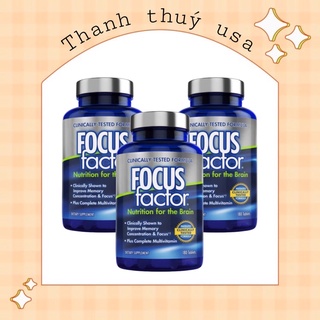 Viên Uống Giúp Tăng Cường Trí Nhớ Focus Factor - 180 viên
