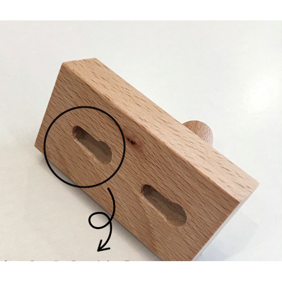 Móc gỗ treo tường phong cách Bắc Âu - Décor nhà Sò