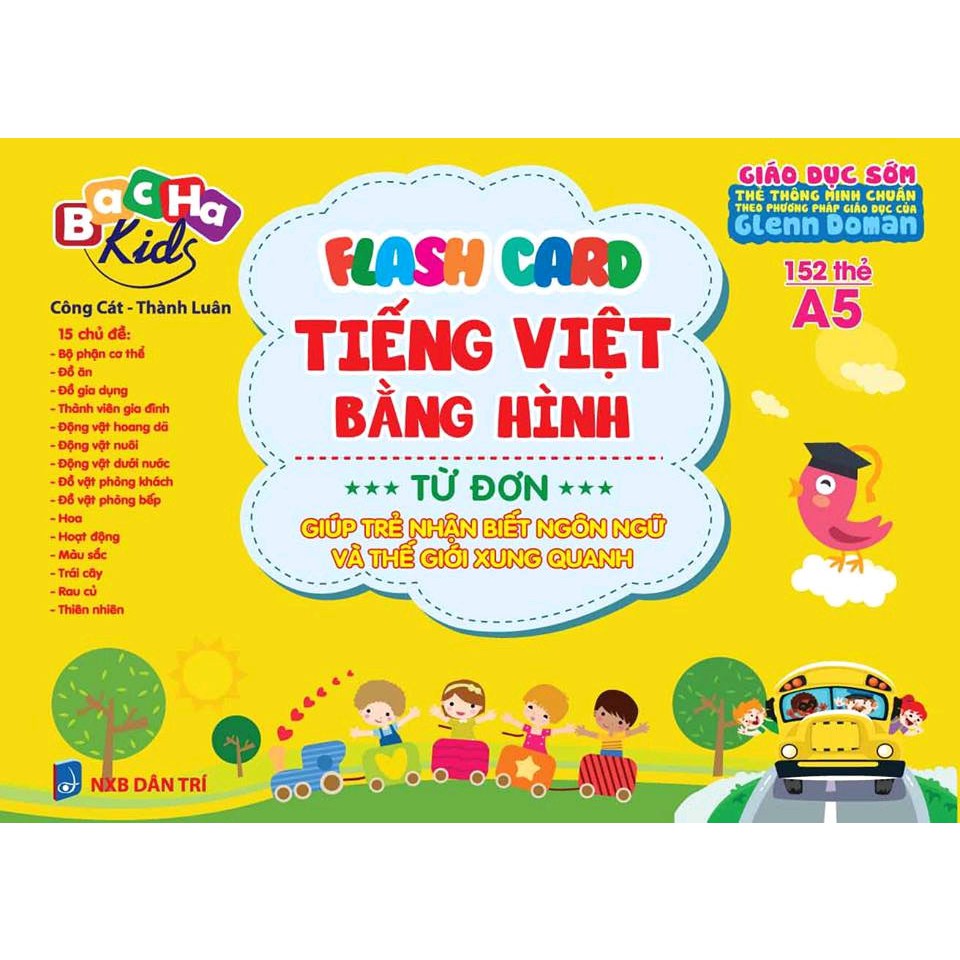 Flash card tiếng Việt bằng hình