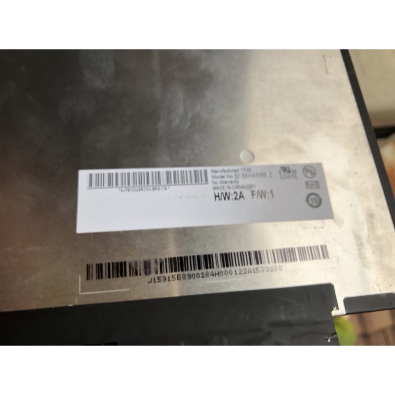 màn hình laptop b156han08 2 bể lấy board nguồn linh kiện