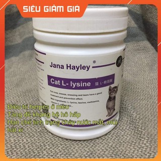 Hộp 258G-Lysine tăng đề kháng, phòng hô hấp chảy nước mắt mèo