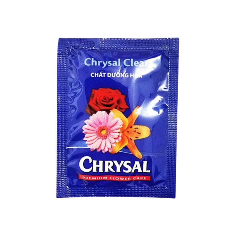 Chất Dưỡng Hoa Chrysal Clear Giúp Hoa Cắm Lâu Tàn, Tươi Lâu - Gói 5g.(CRY-001)