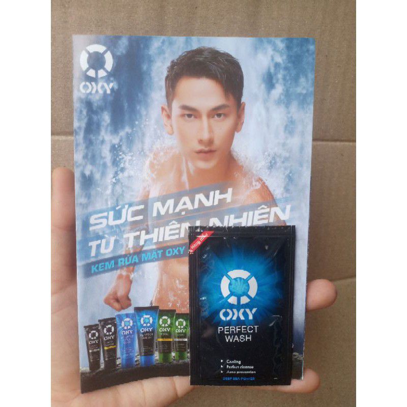 Sữa rửa mặt Oxy 3ml/ gói
