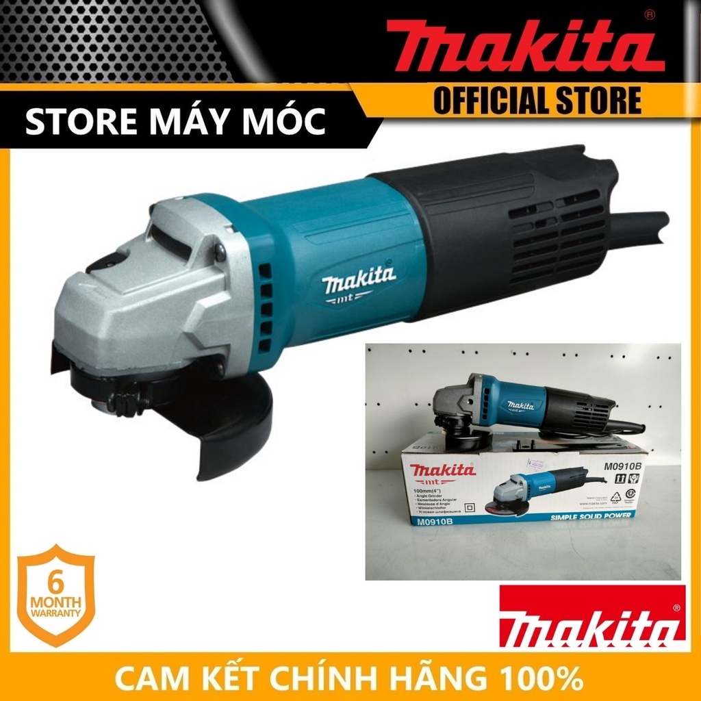 MÁY MÀI GÓC 100MM 540W MAKITA M0910B- HÀNG CHÍNH HÃNG