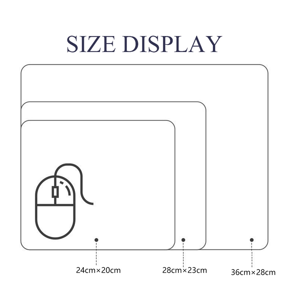 Miếng Lót Chuột Mềm Mại Chống Trượt In Hình Đầu Lâu