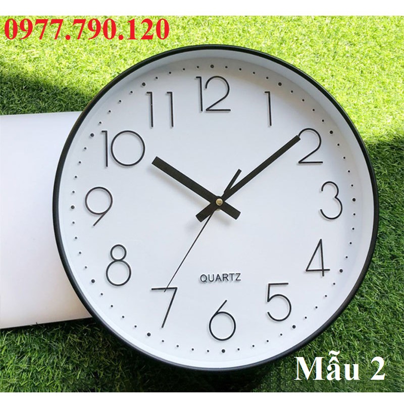 Đồng hồ treo tường kim trôi trang trí đẹp.