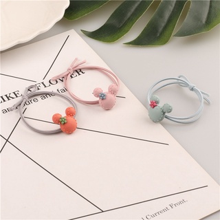 Set 10 dây buộc tóc hoa gấu xinh xắn