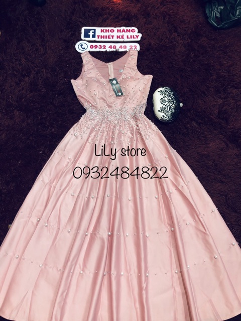 ẢNH VÀ VIDEO THẬT 1000%  Đầm xoè đính cườm cao cấp