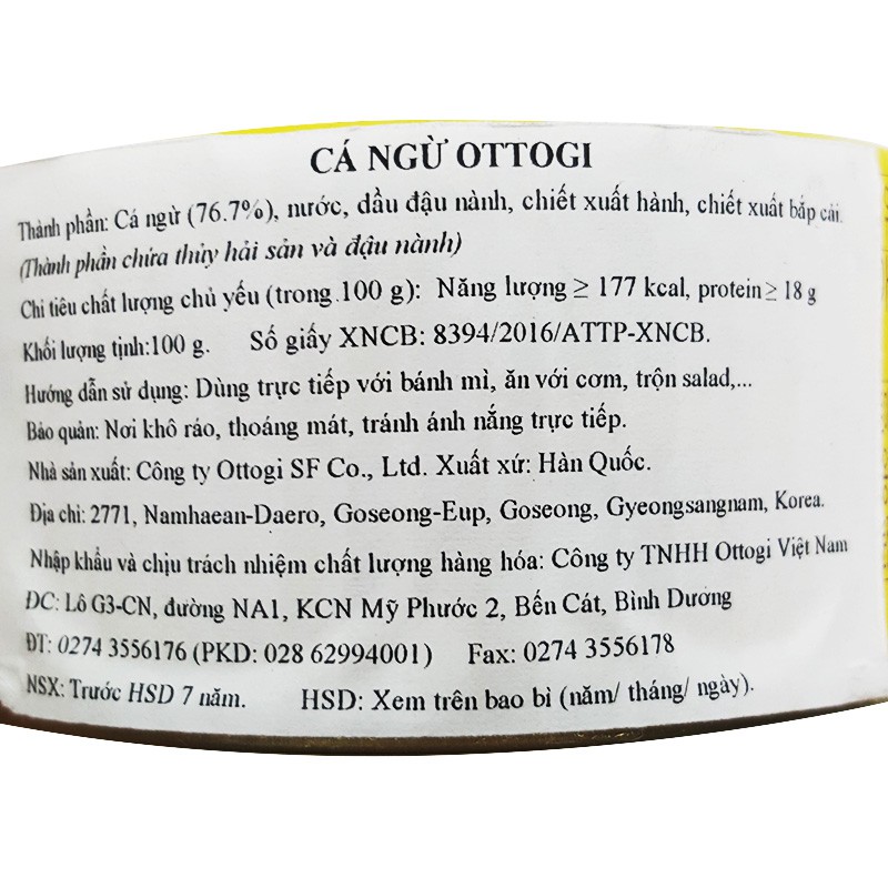 CÁ NGỪ HỘP OTTOGI HÀN QUỐC SIÊU NGON