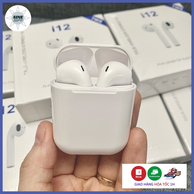 Tai nghe inpods Bluetooth i12 TWS 5.0