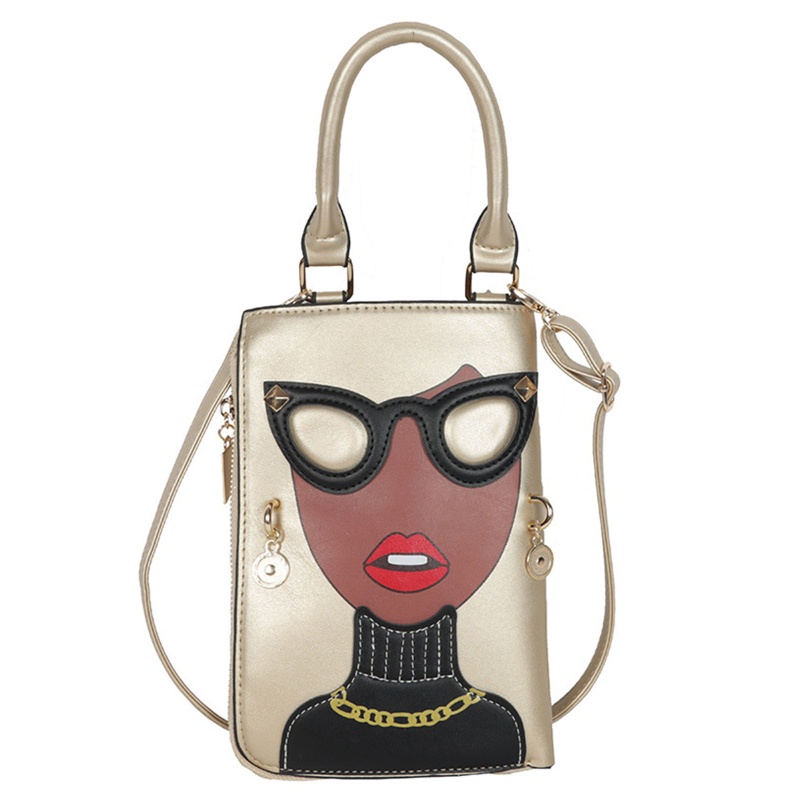 Túi Xách Da PU Đeo Chéo Thời Trang Cho Nữ