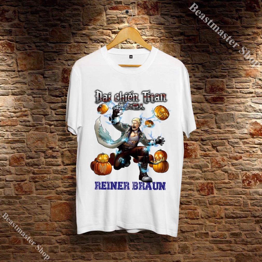 [DISCOUNT]💚 Áo Unisex Reiner Braun - Áo Unisex Attack on Titan - Reiner Braun T-Shirt cá tính - RB-0