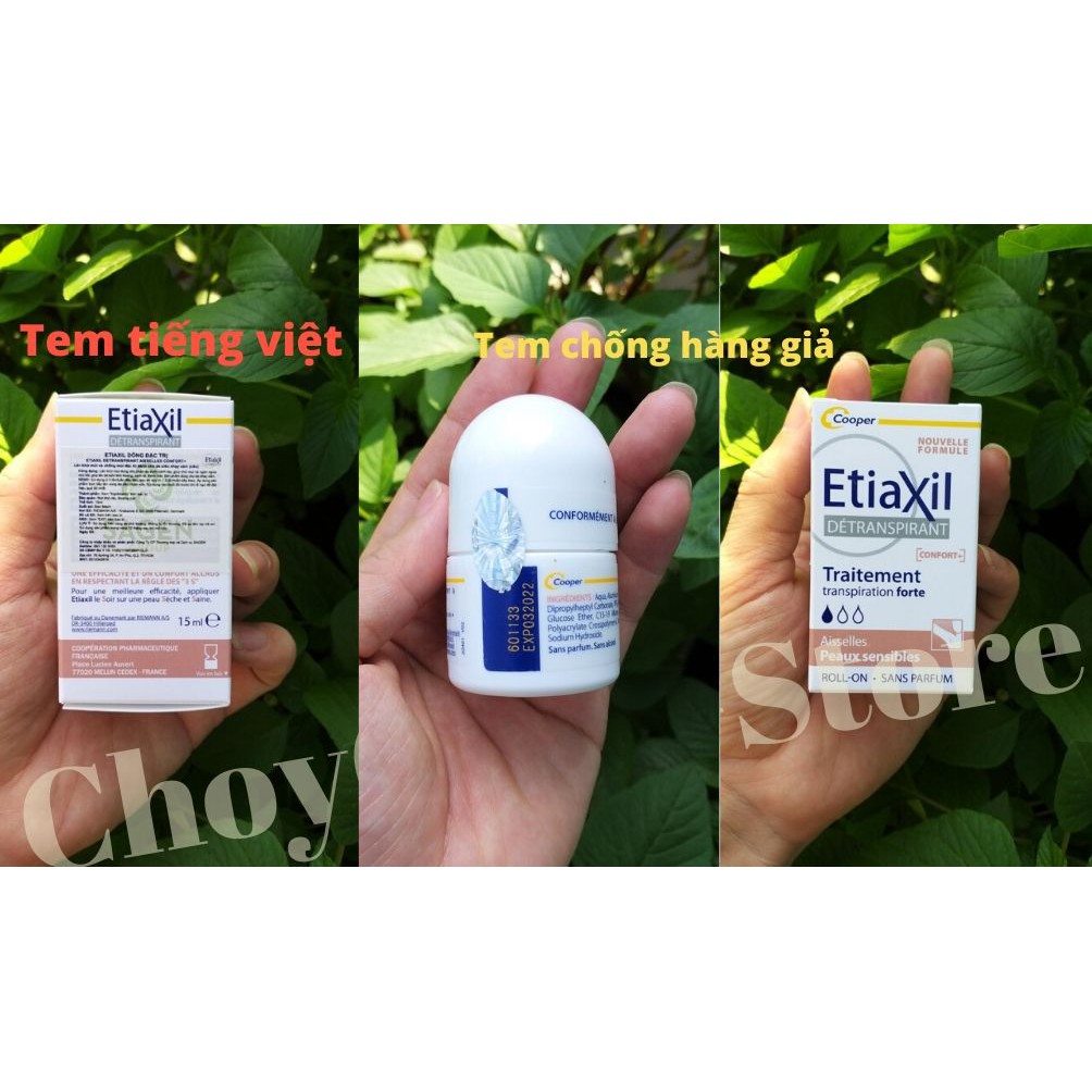 [TEM BẠC + QR] Lăn Khử Mùi ETIAXIL 15 mL (ĐỎ - XANH - NÂU) | BigBuy360 - bigbuy360.vn