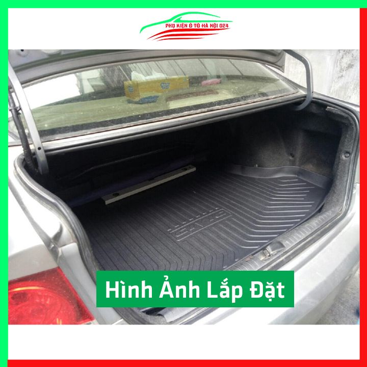 Thảm nhựa lót cốp Civic 2008-2013 nhựa dẻo dày dặn đàn hồi tốt