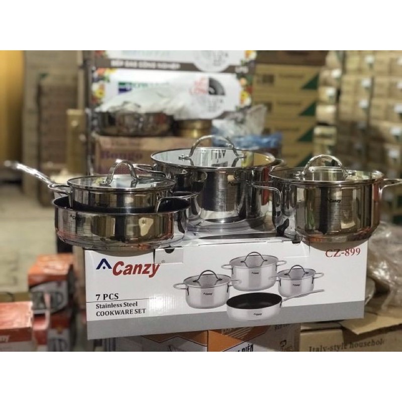 Bộ nồi canzy cz899 new