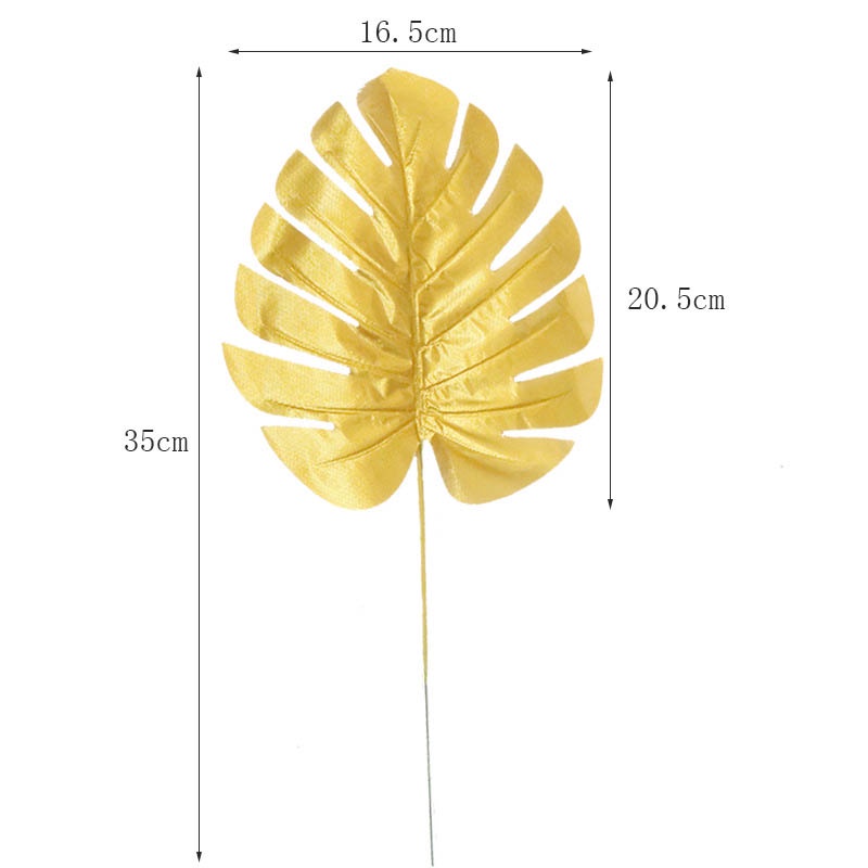 Lá rùa trang trí màu vàng