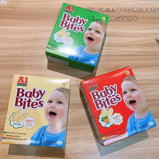 Bánh ăn dặm cho bé từ 6m+