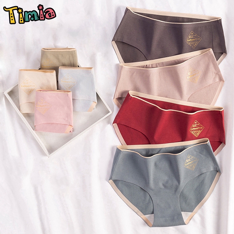 Quần Lót Nữ Không Đường May Thoáng Khí TIMIA
