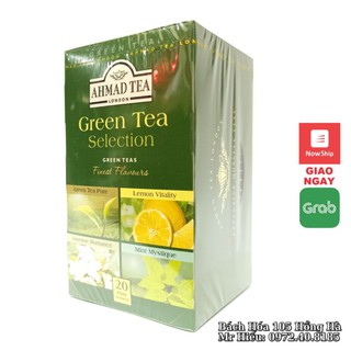 [Hỏa Tốc] Trà Ahmad 4 vị trà xanh - Green Tea Selection