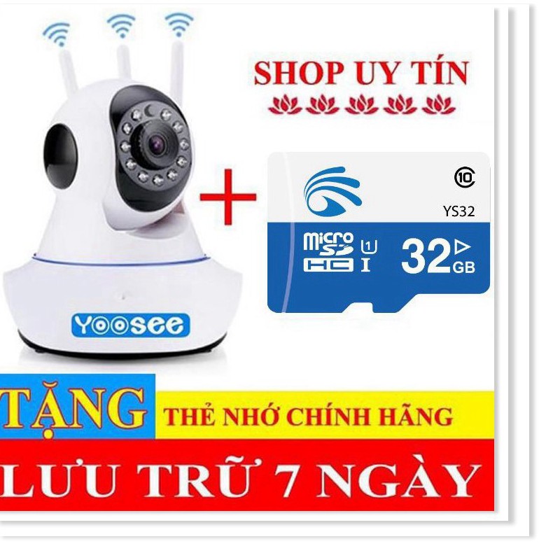 Camera YooSee Wifi Không Dây 3 Anten chất lượng cao