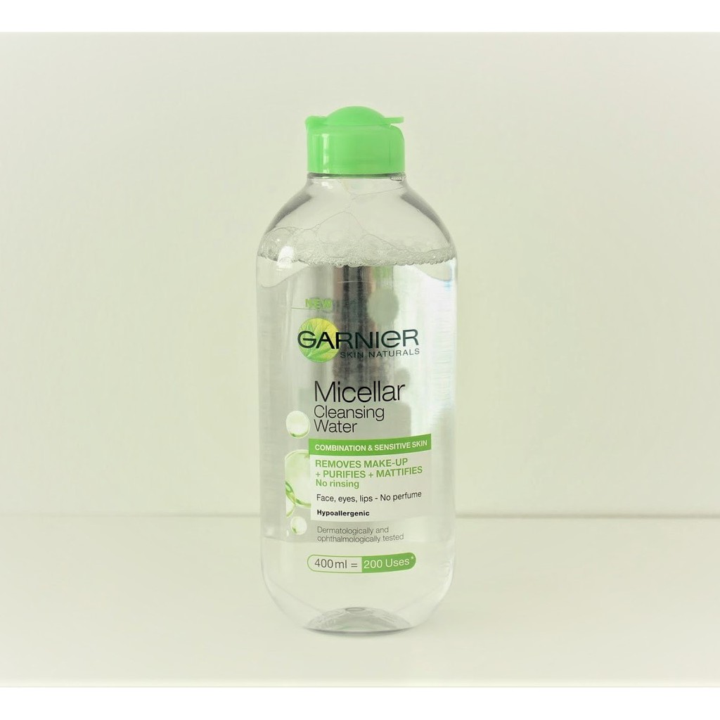 Nước tẩy trang garnier pháp 400ml, 125ml Garnier xanh lá | BigBuy360 - bigbuy360.vn