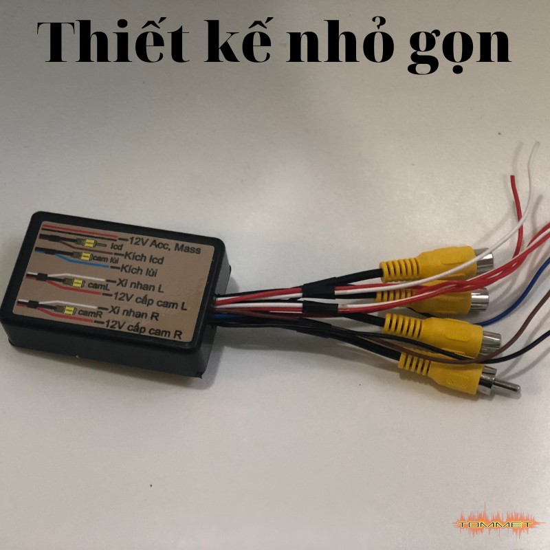 Bộ chia camera  lề,  lùi dành cho ô tô, bộ chuyển camere lề, lùi tự động, TOMMET đồ chơi ô tô Lào Cai. | BigBuy360 - bigbuy360.vn