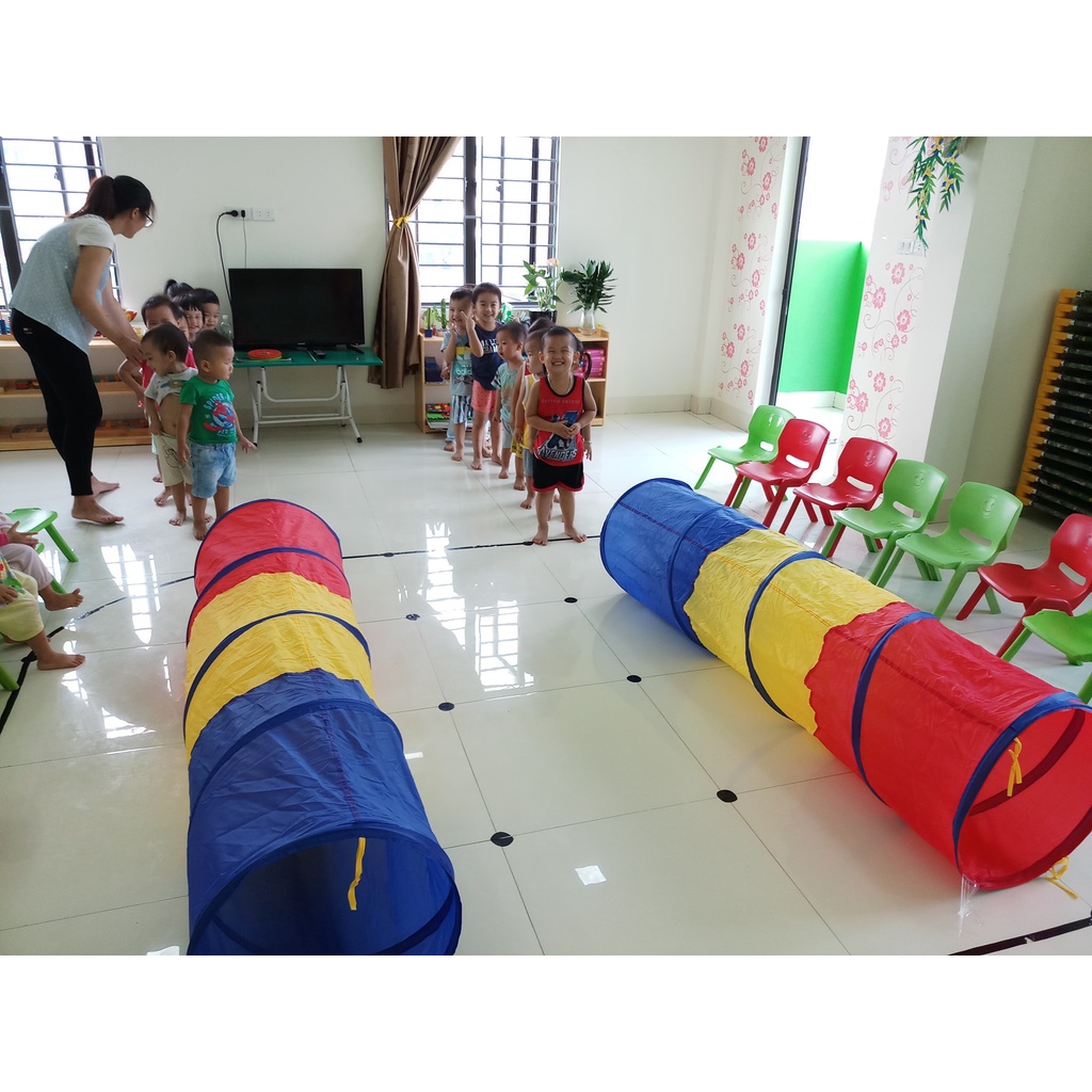 Ống chui đơn - ống chui 2 đầu - hầm chui cho bé
