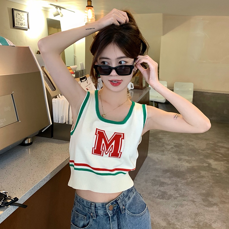 NRVP Áo Khoác Cardigan Dệt Kim Tay Ngắn Dáng Rộng Thiết Kế Mới Thời Trang Theo Phong Cách Hàn Quốc