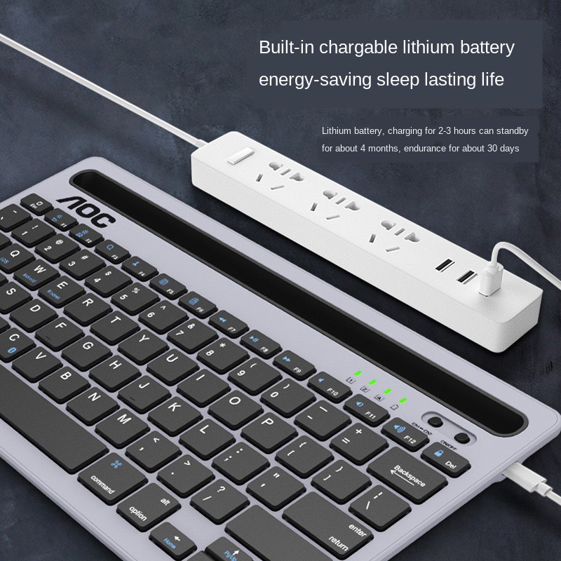 Bộ Bàn Phím Bluetooth Aoc Kb701 Cho Máy Tính Bảng Huawei M6 Notebook