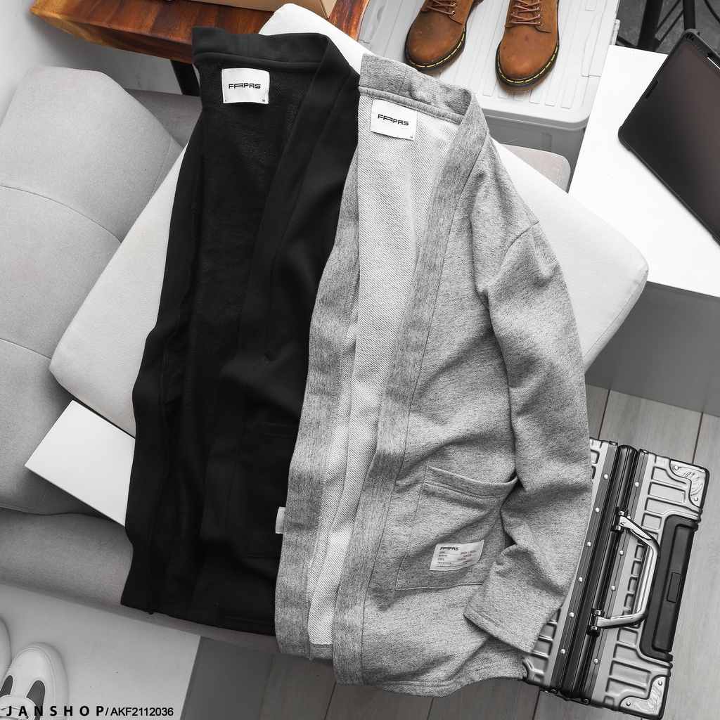 Áo Khoác Cardigan Vải Nỉ Ấm Áp Vừa Đủ, Co Giãn Nhẹ