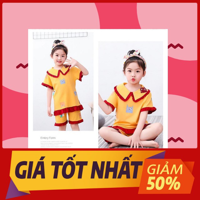 sale mạnh 50% Đồ bộ bé gái xinh xắn