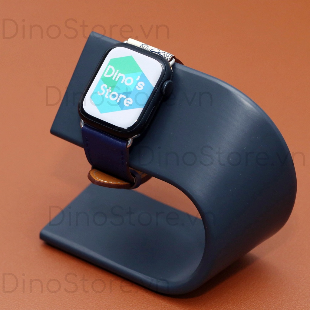 Đế dock sạc không dây Apple Watch nhôm nguyên khối, kiêm giá đỡ đồng hồ thông minh để bàn cao cấp