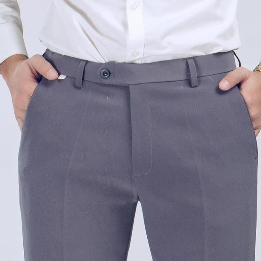Quần tây nam công sở ống côn T-Max vải co giãn 4 chiều form slimfit thời trang | BigBuy360 - bigbuy360.vn