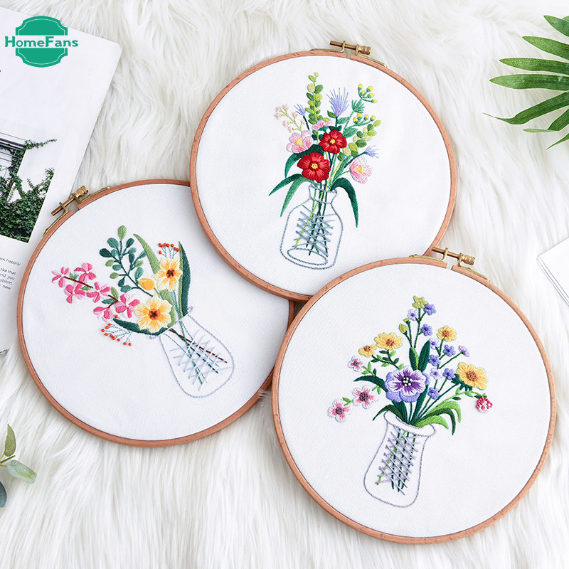 Bộ dụng cụ làm tranh thêu thủ công hiệu ứng 5D